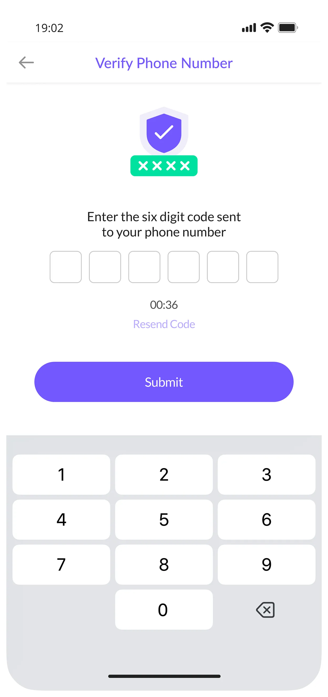 GenomeX sign up screen 3