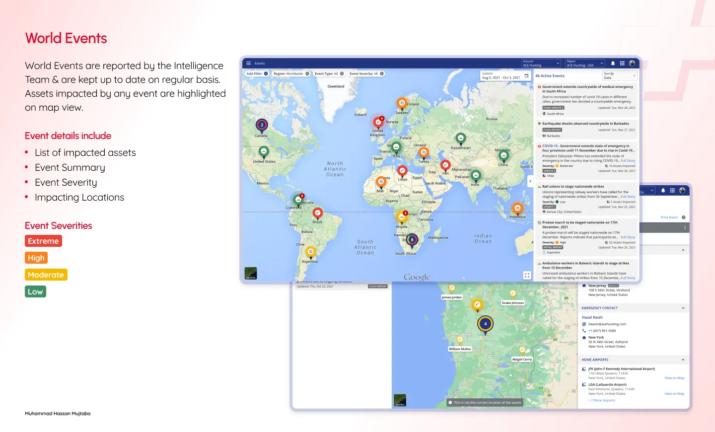 GRID Real-time World Events