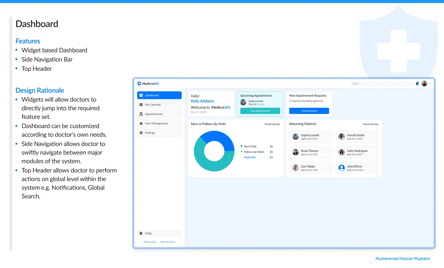 Medicra365 web interface 2