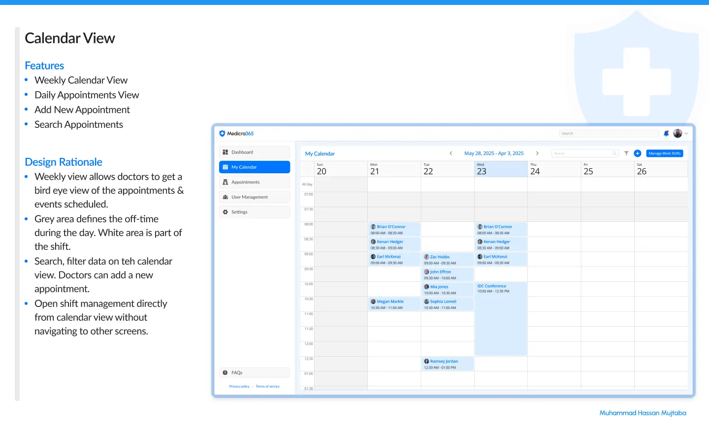 Medicra365 web interface 3