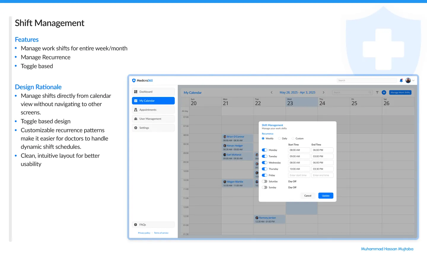 Medicra365 web interface 4