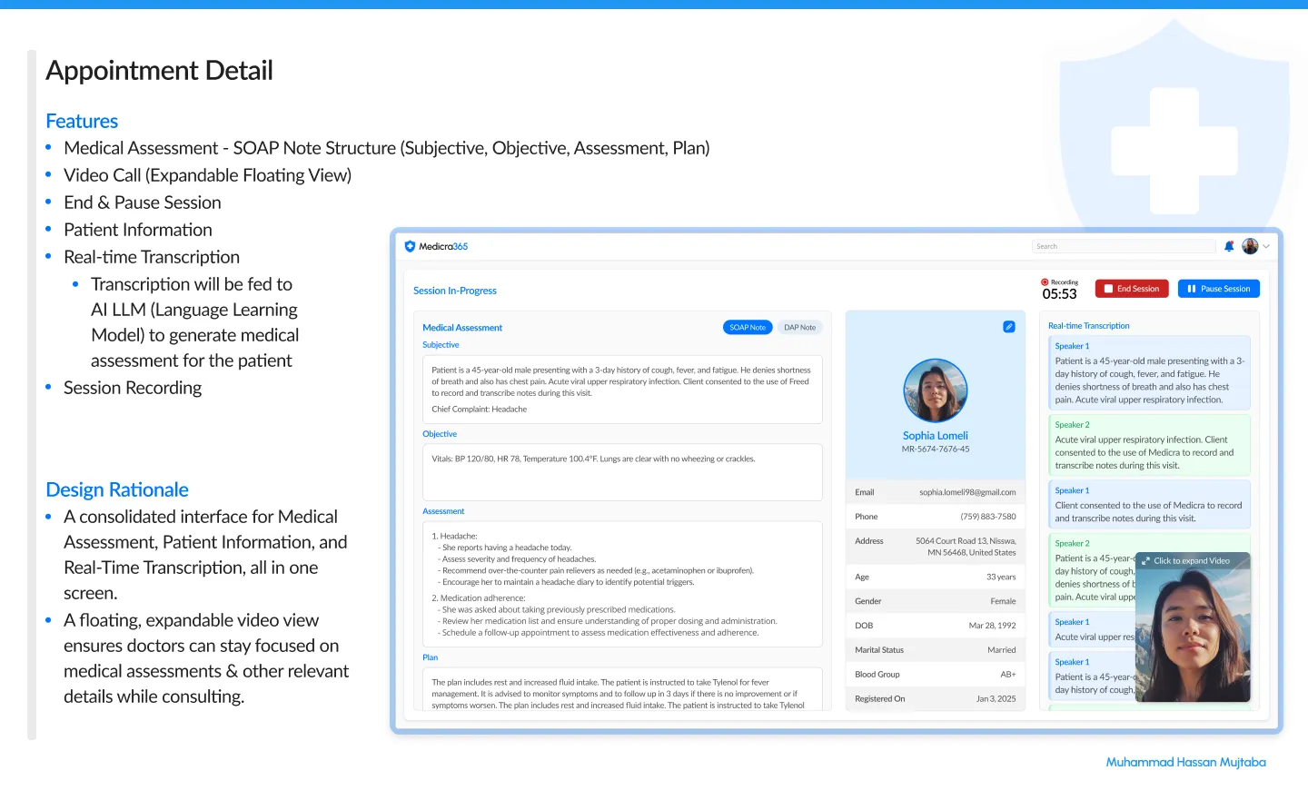 Medicra365 web interface 7
